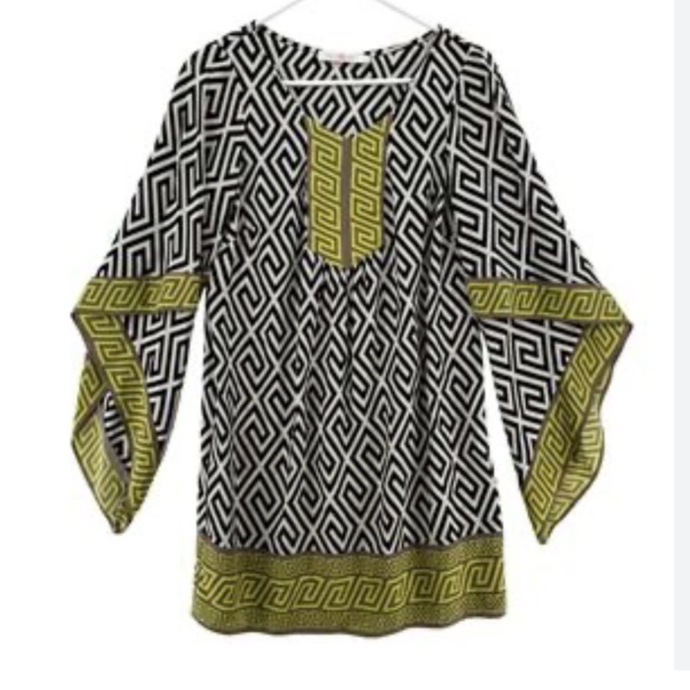 Alice & Trixie Pure Silk Lined Tunic Dress